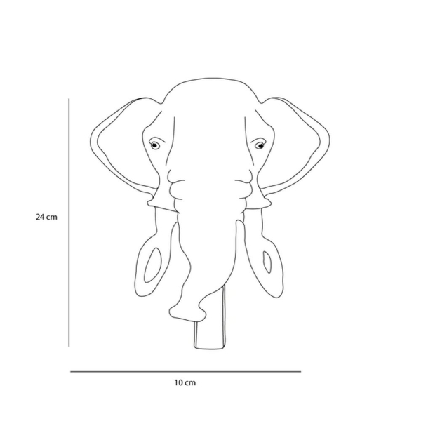 Wild&Soft Kleiderhaken Mammut Arthur