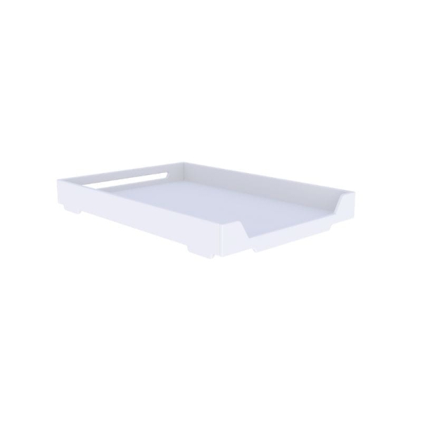 Theo Bebe Babybett Marelia Neige 60x120 weiß-Rattan