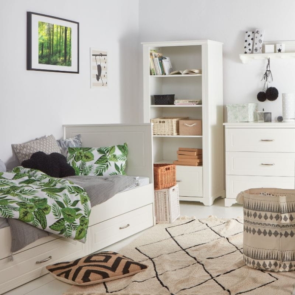 Kinderbett Melody 90x200 weiß