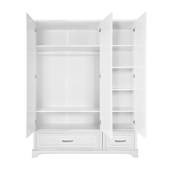 Schrank Melody 3-türig weiß
