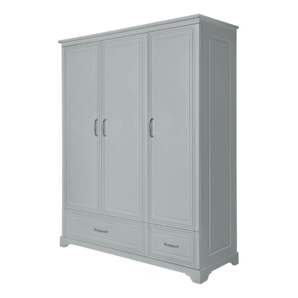 Schrank Melody 3-türig grau