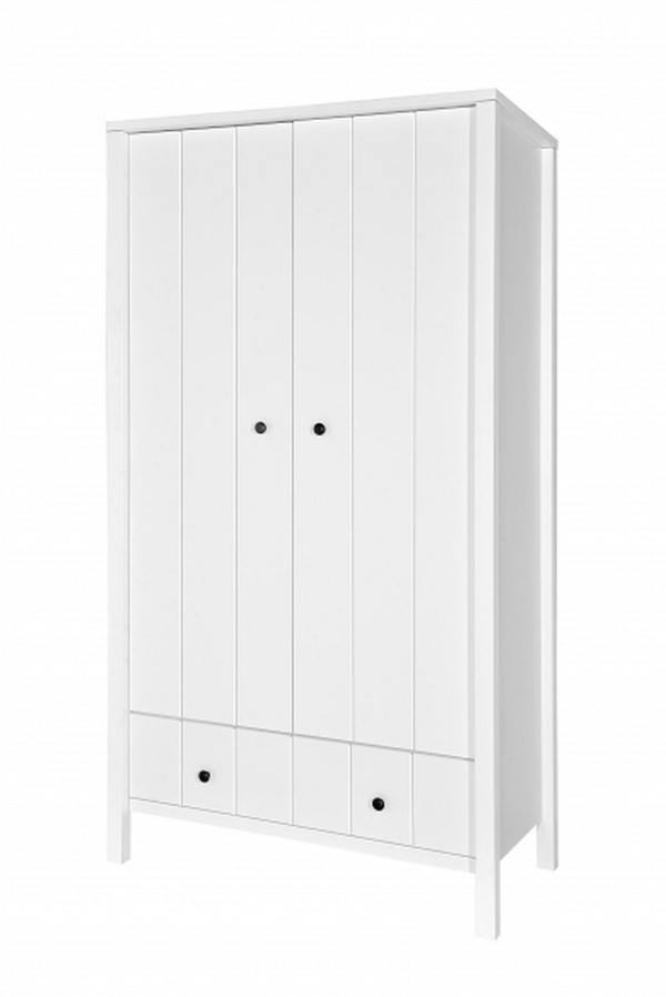 Schrank Allpin 2-türig weiß