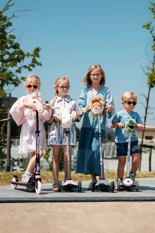 Wild&Soft Scooter / City Roller Tierkopf Löwe