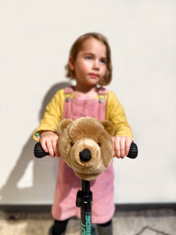 Wild&Soft Scooter / City Roller Tierkopf Bär