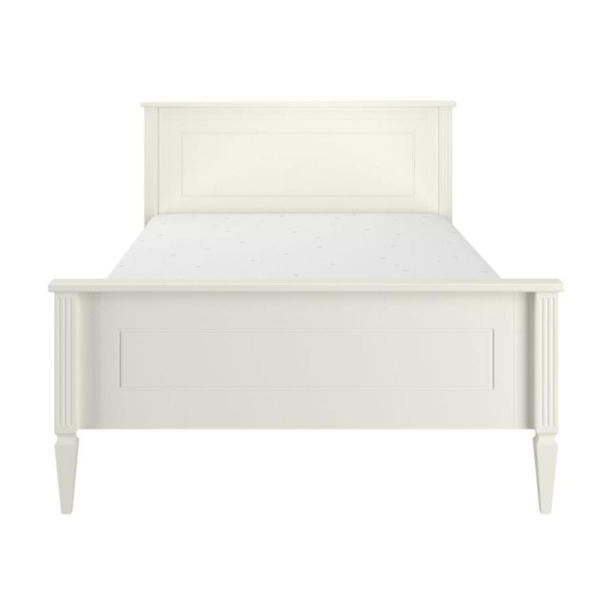 Bellamy Bett Ines 120x200 weiß