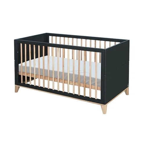 Theo Bebe Babybett Naia Onyx 70x140 schwarz