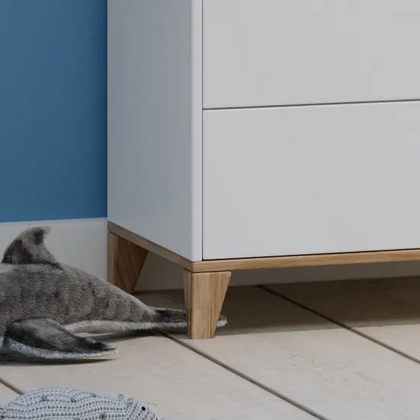 Theo Bebe Schrank Naia Neige weiß