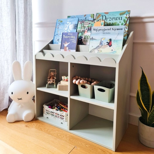 Bellamy Bücherregal Book Nook sage