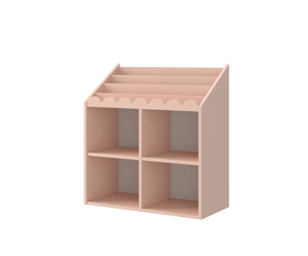 Bellamy Bücherregal Book Nook vintage rose