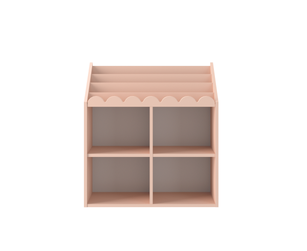 Bellamy Bücherregal Book Nook vintage rose