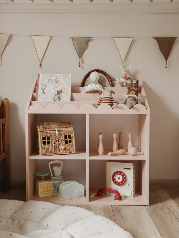 Bellamy Bücherregal Book Nook vintage rose