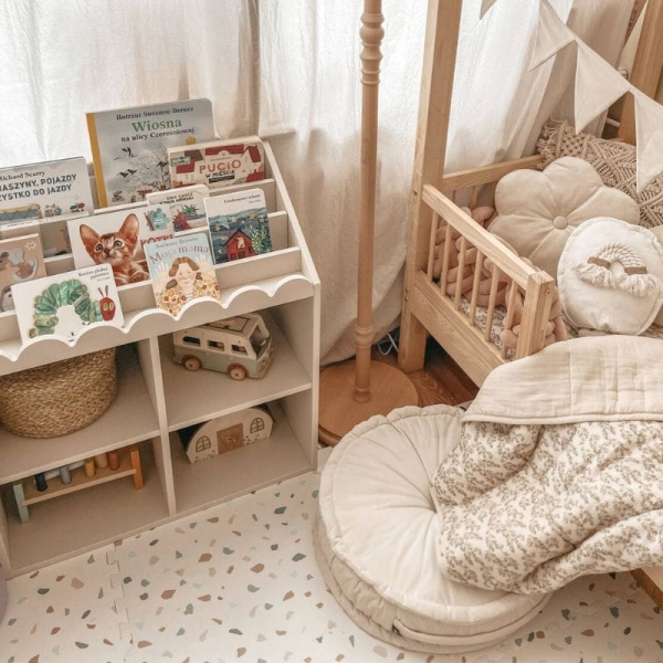 Bellamy Bücherregal Book Nook latte