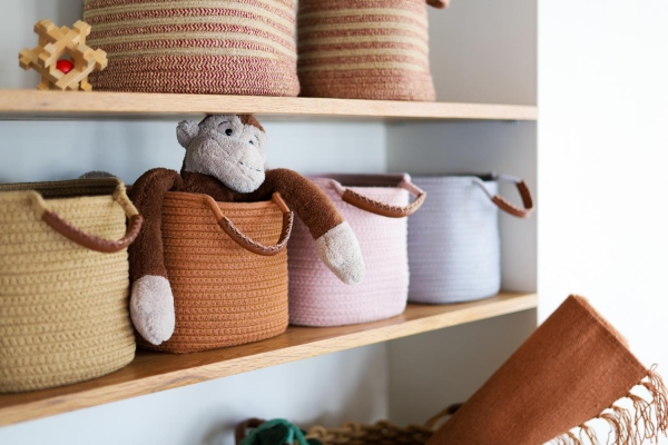 Kidsdepot Wandkorb Ewa weiß