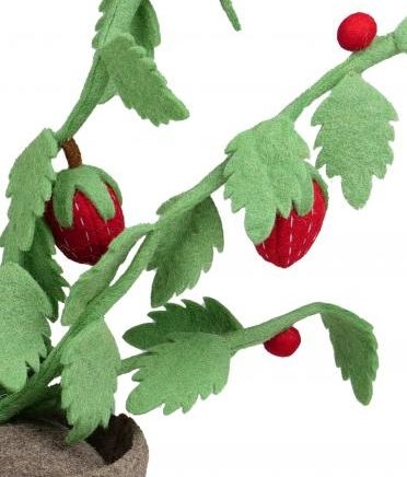 Kidsdepot Pflanze Filz Erdbeere