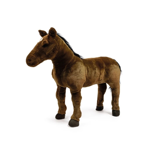 Wild&soft großes Pferd Plüschfigur stehend