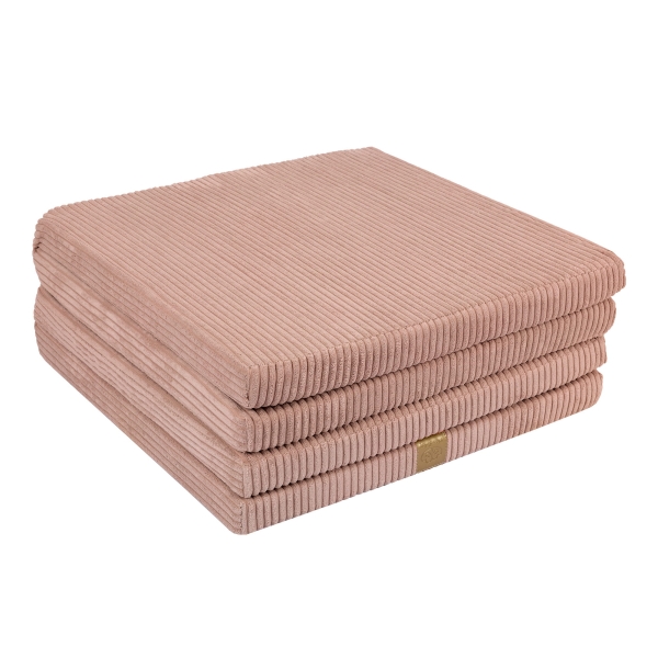 klappbare Aesthetic Spielmatratze Quadrat puderrosa