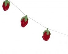 Kidsdepot Filz Girlande Erdbeere