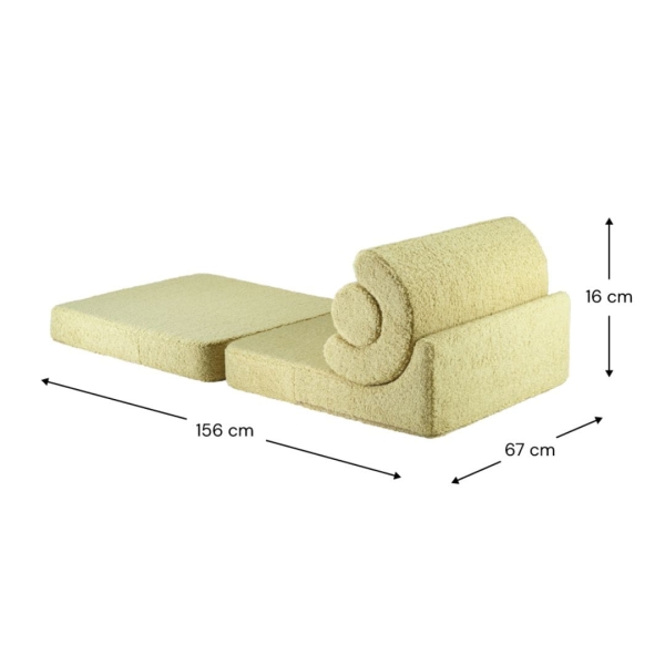 Wigiwama Sessel Flipster Matcha grün