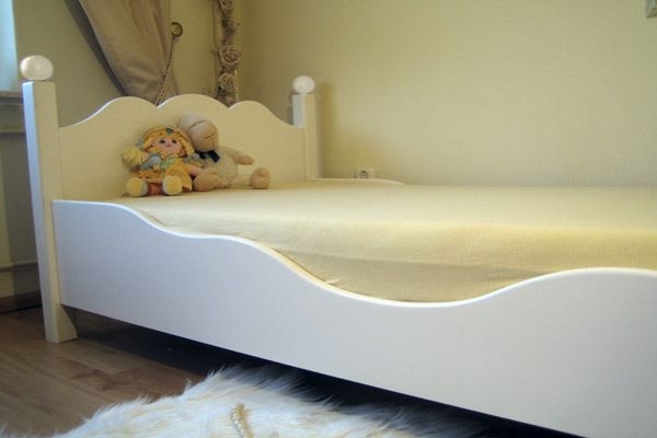 Kinderbett weiß exklusiv 1