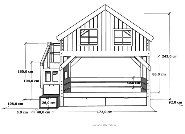 Etagenbett Haus Philipp
