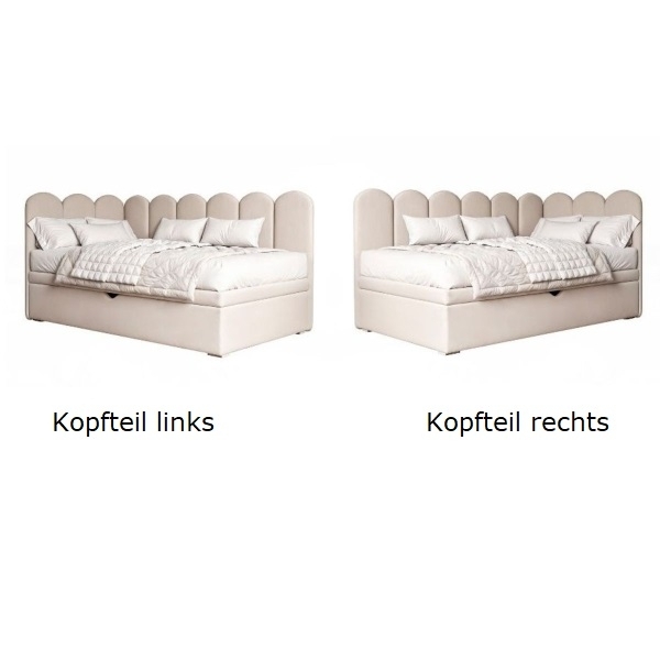 Polsterbett Skye mit Bettkasten !