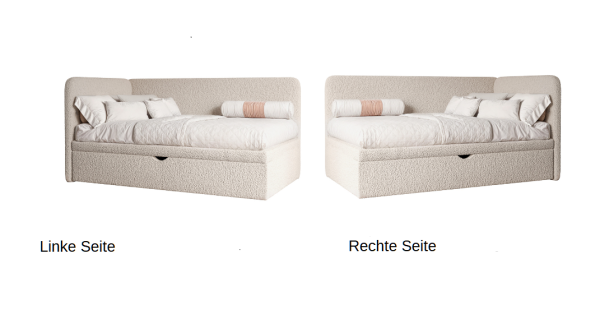 Polsterbett Everest mit Bettkasten