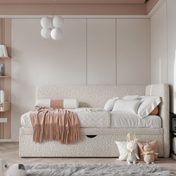 Polsterbett Everest mit Bettkasten