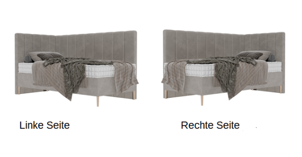 Polsterbett Dyzio mit Bettkasten