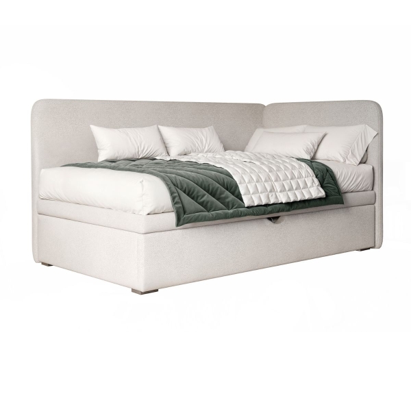 Ausziehbares Polsterbett Zuma mit Schublade