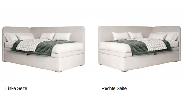 Ausziehbares Polsterbett Zuma mit Schublade