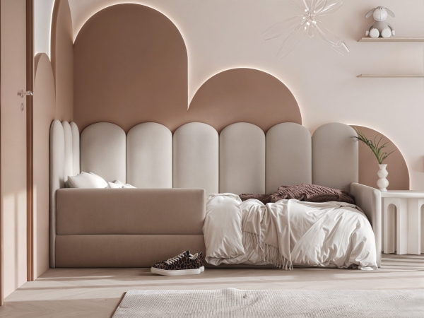Tolles Bodenbett als Polsterbett für Kinder