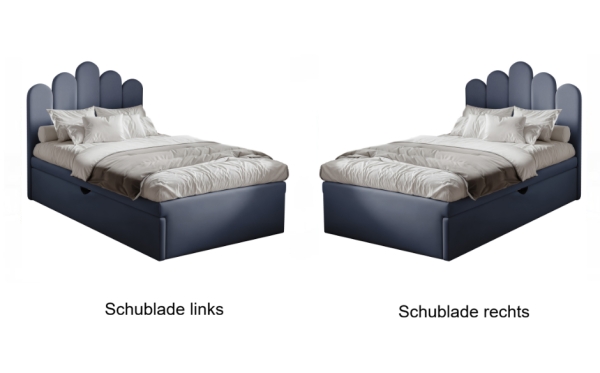 Polsterbett Holi mit Ausziehbett