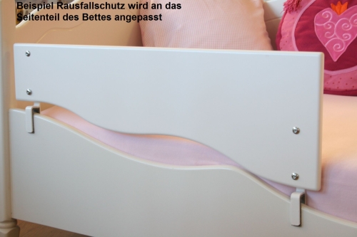 Kinderbett Weiß Kristallserie 2