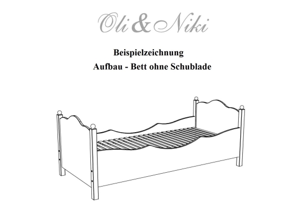 Kinderbett für Mädchen