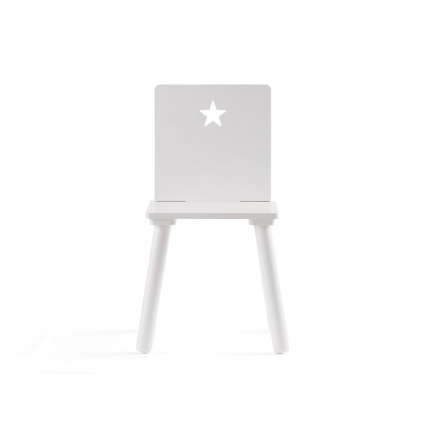 Kinderstuhl weiß Star