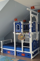 Hochbett für Dachschräge