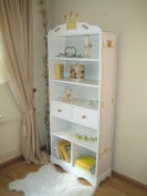 Bücherregal Prinzessin weiß