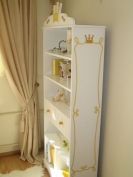 Bücherregal Prinzessin weiß