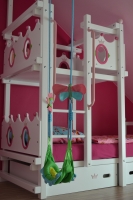 Hochbett für Prinzessinnen