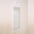 Wandspiegel weiß Kristallserie