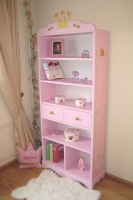 Bücherregal Prinzessin rosa