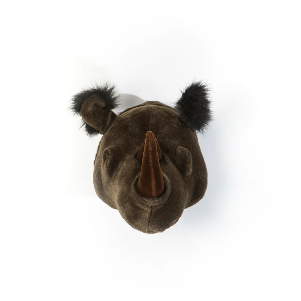 Tierkopf Trophäe Nashorn Michael