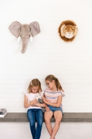 Tierkopf Trophäe Panda Thomas