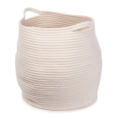 Stoffkorb Kwando cremeweiß