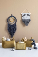 Kidsdepot Aufbewahrungskörbe Billie Samt terrakotta