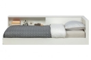 Woood Eckbett Connect weiß 90x200