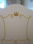 Babybett Prinzessin in weiß