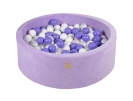 Bällebad Velvet lila inkl. 200 Bälle