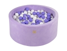 Bällebad Velvet lila inkl. 200 Bälle