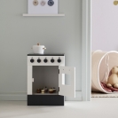 Holz Herd / Kinderküche weiß